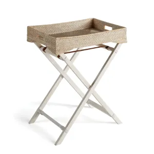 Burma Rattan Butler Tray Table