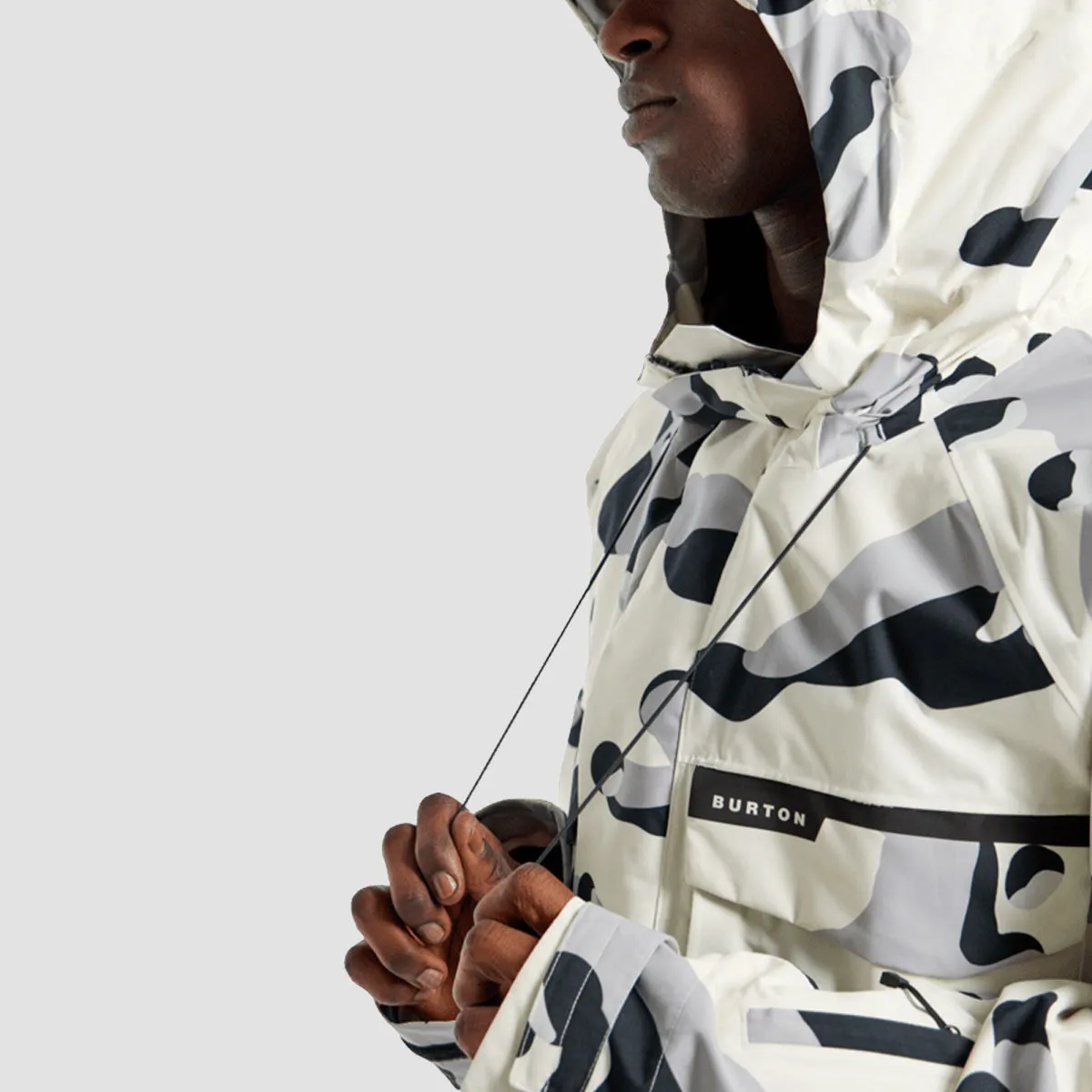 Burton Covert 2.0 2L Snow Jacket Stout White Cookie Camo