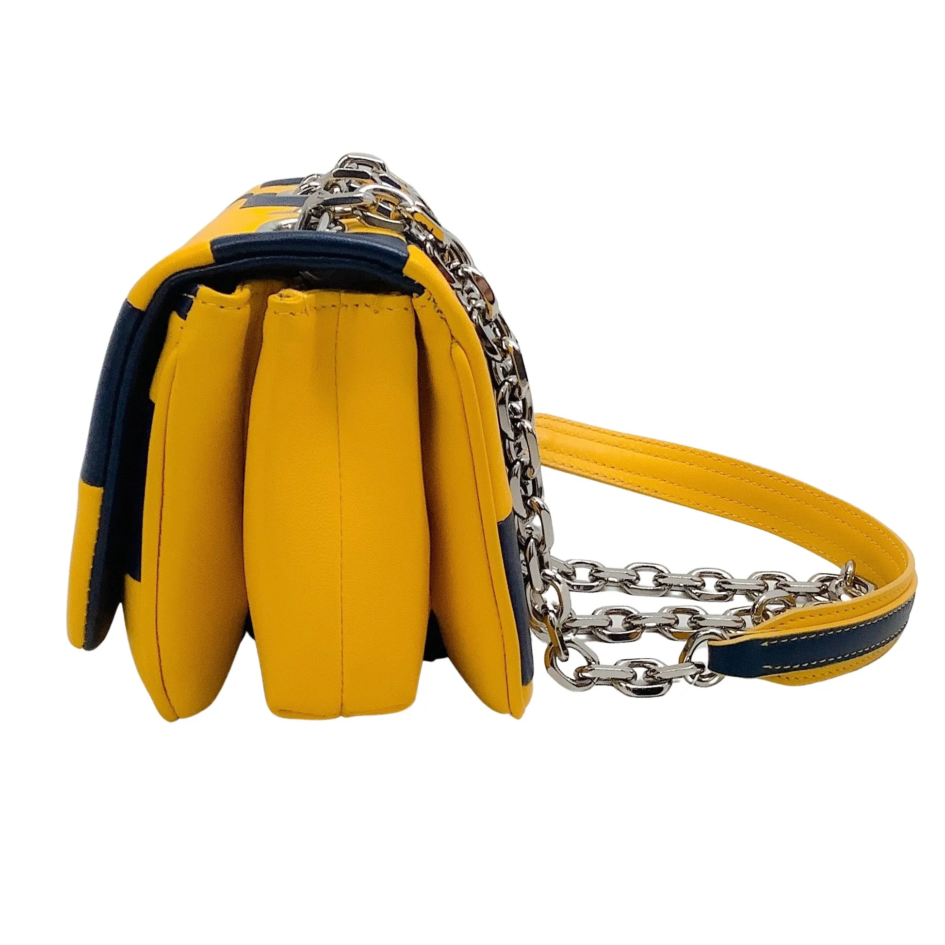 Calvin Klein 205W39NYC Navy / Yellow Billie Flap Bag