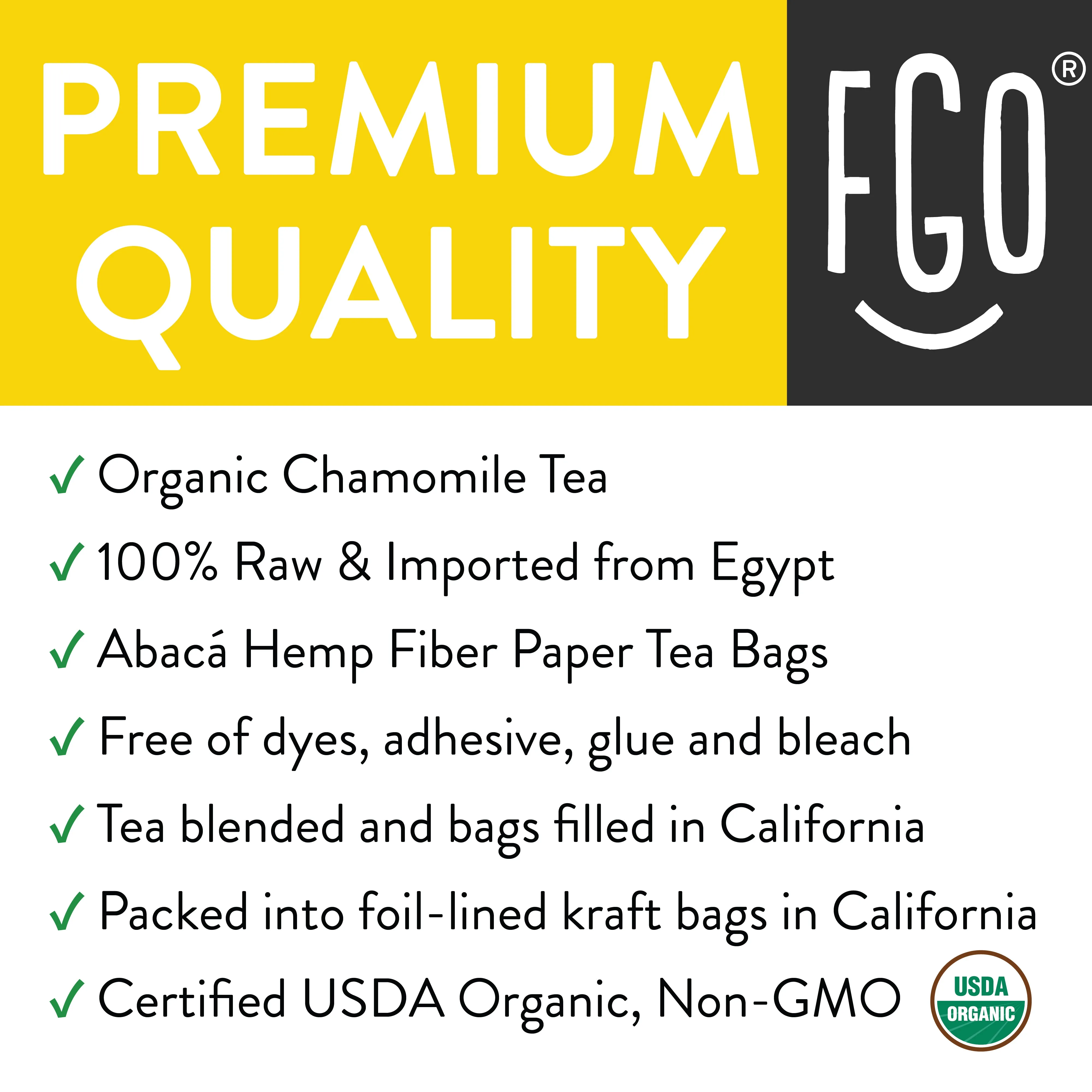 Chamomile Tea Bags