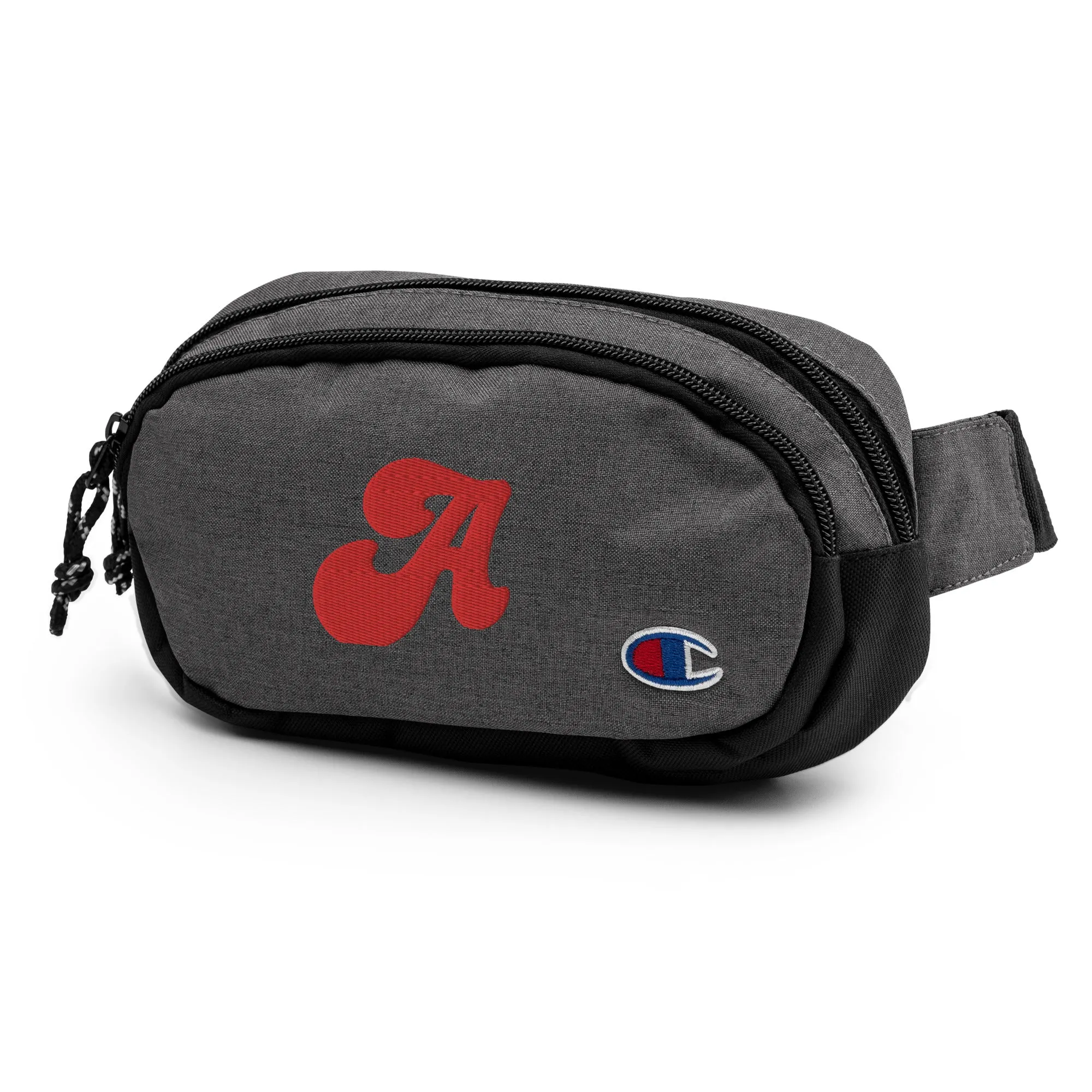Champion fanny pack, Alphabet Letter, Champion Accessory Pack, Zippered, Gift