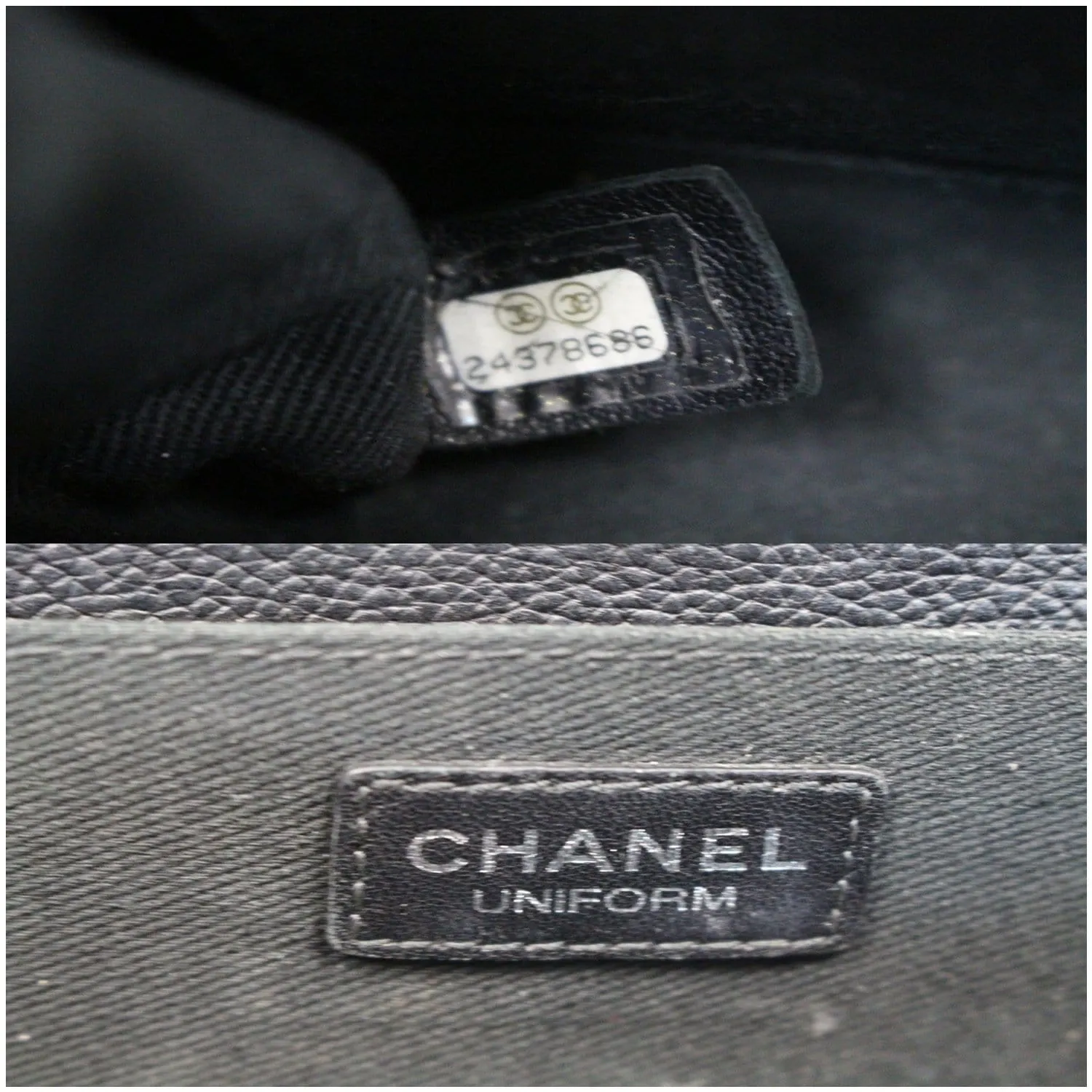CHANEL 2.55 Reissue Flap Grained Leather Waist Belt Bag Black - 15% OFF