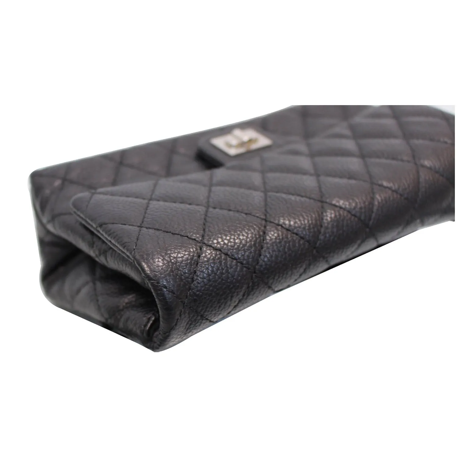 CHANEL 2.55 Reissue Flap Grained Leather Waist Belt Bag Black - 15% OFF