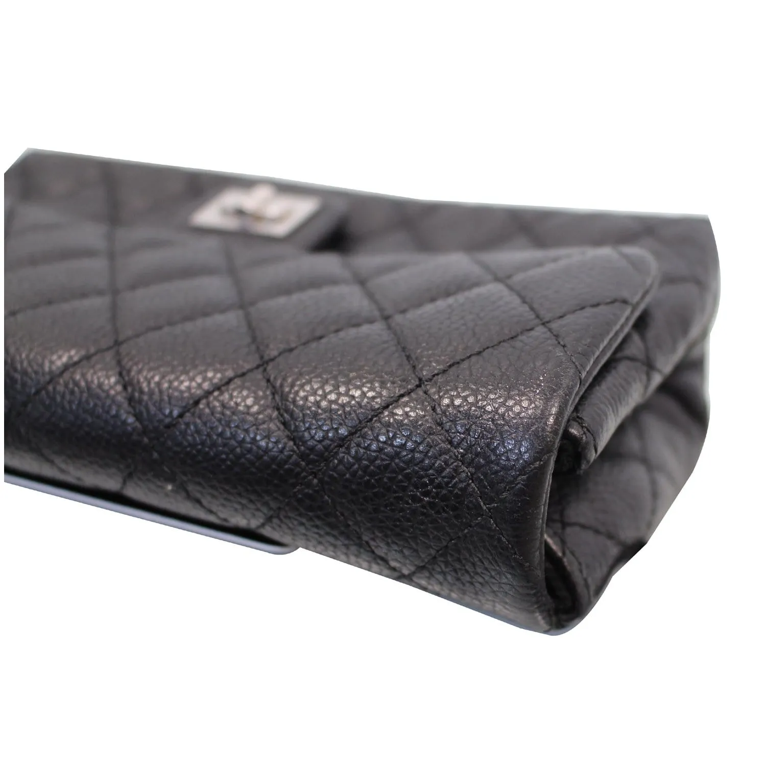 CHANEL 2.55 Reissue Flap Grained Leather Waist Belt Bag Black - 15% OFF