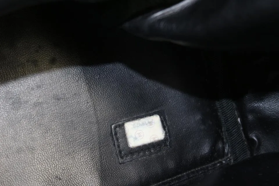 Chanel Black Quilted Lambskin Boston Duffle Bag with Strap 1110c8