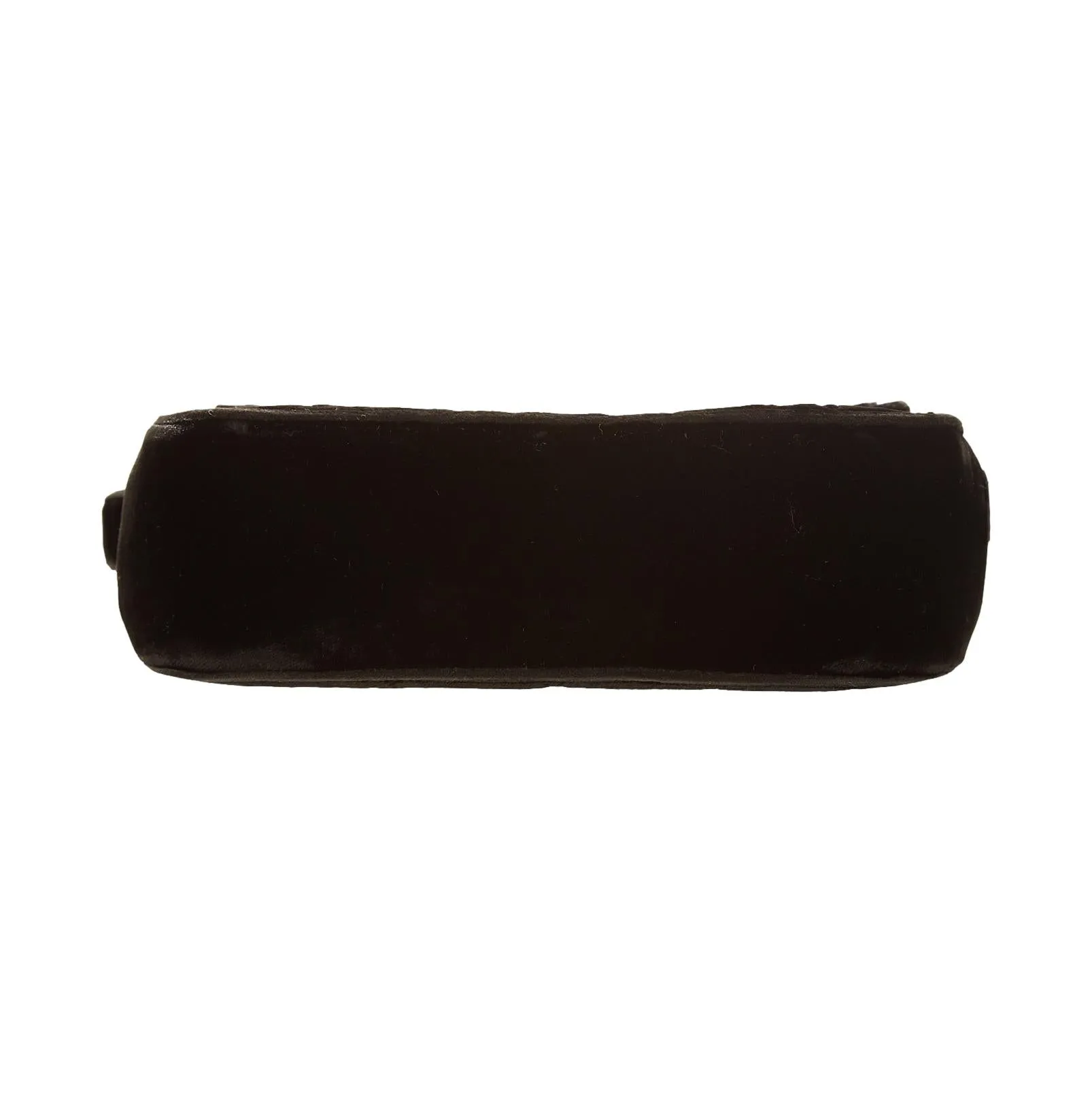 Chanel Black Velour Shoulder Bag