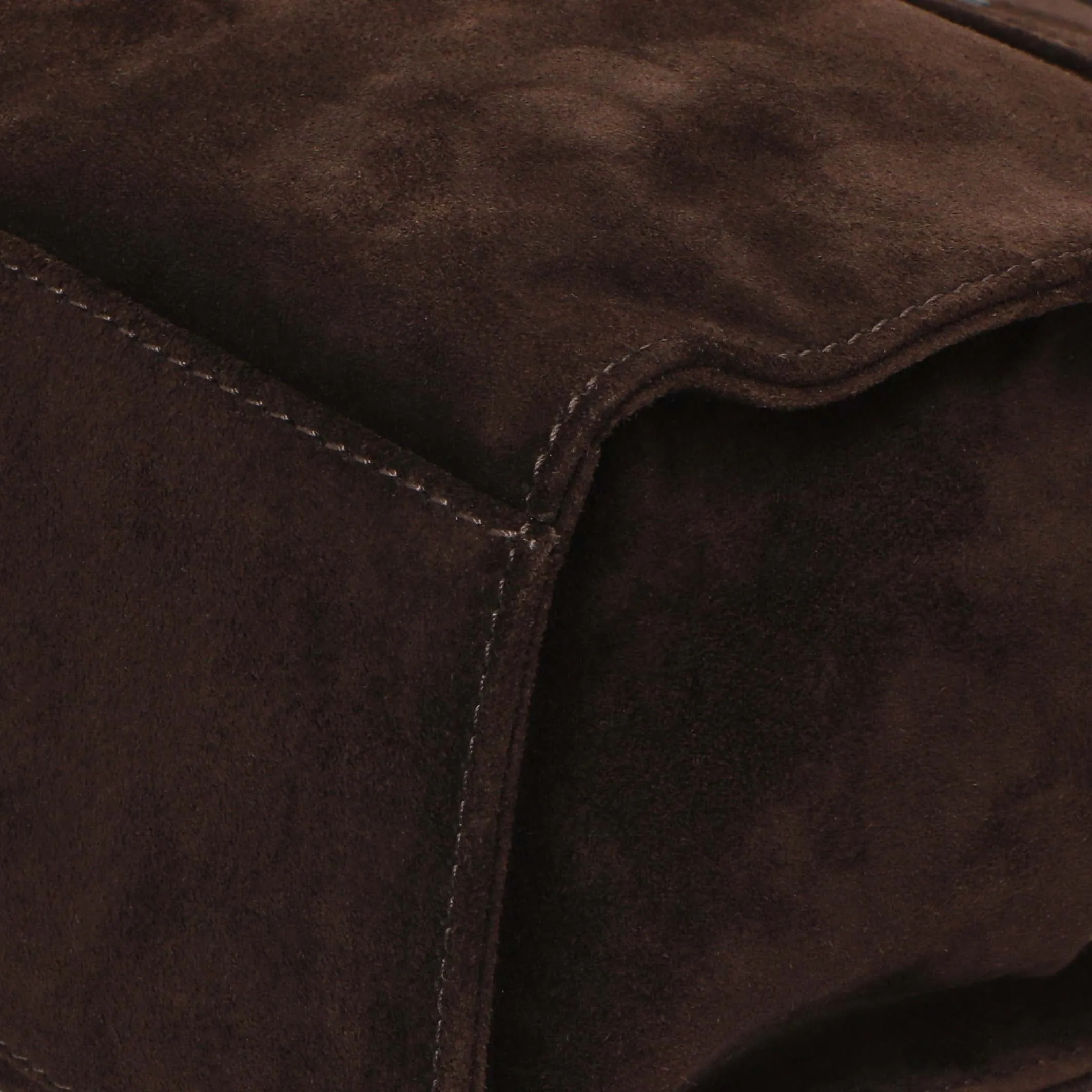 Chanel Brown Suede CC Backpack