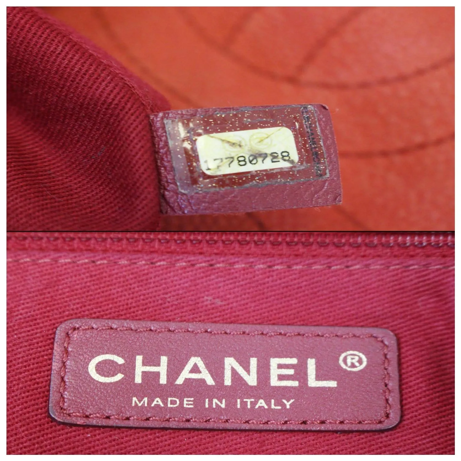 CHANEL Red Flap Soft Caviar Leather Shoulder Crossbody Bag - 15% OFF