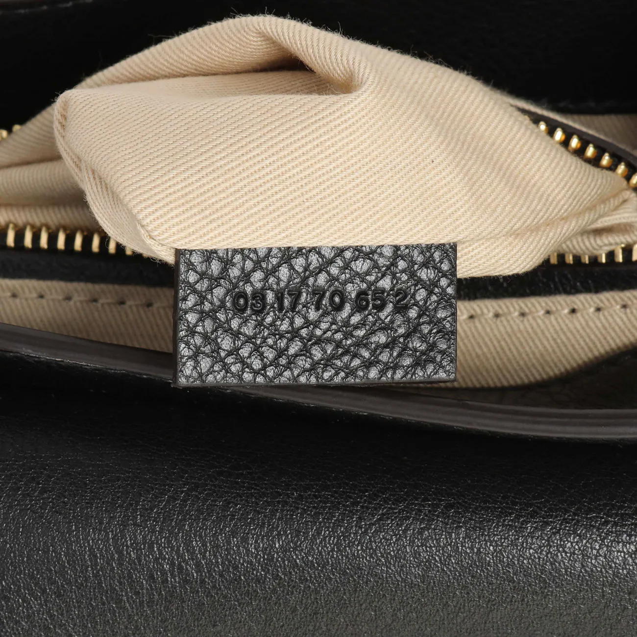 Chloe Black Suede Calfskin Small Faye Backpack