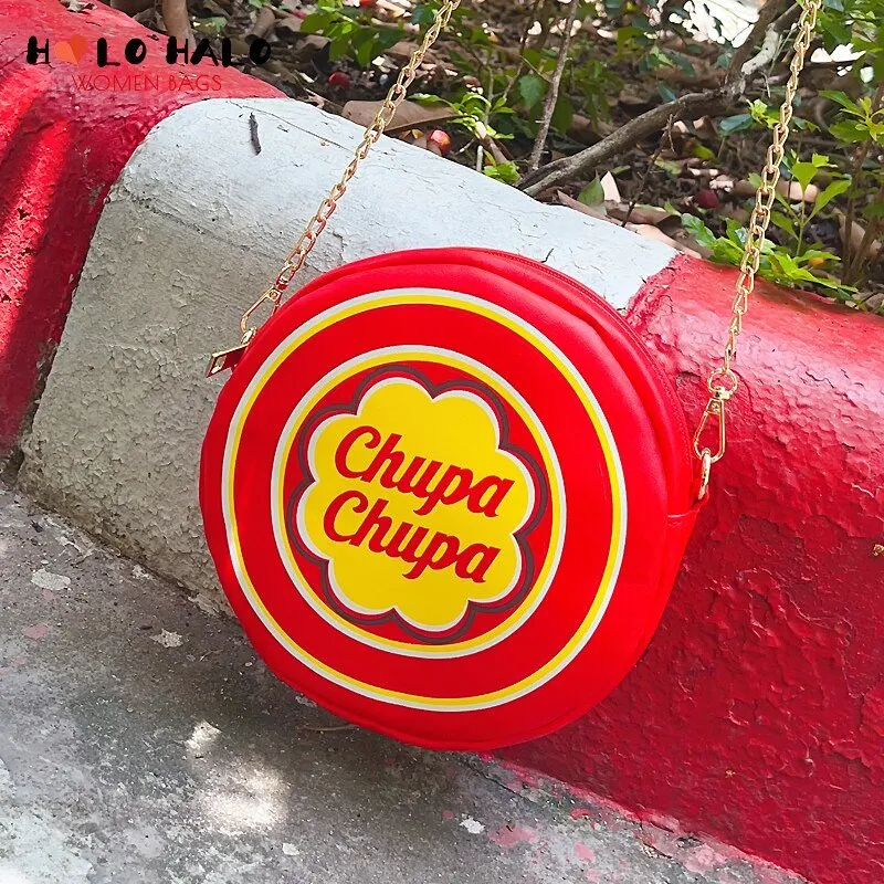 Chupa Chupa Candy Circular Crossbody Bag