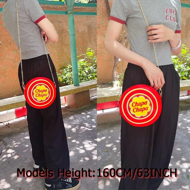 Chupa Chupa Candy Circular Crossbody Bag