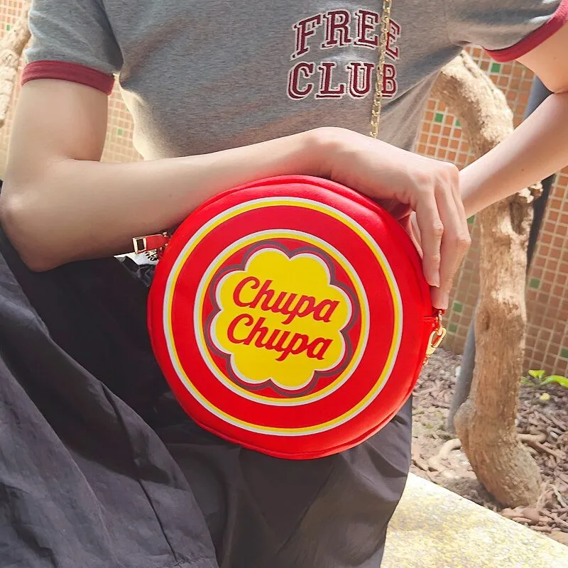 Chupa Chupa Candy Circular Crossbody Bag