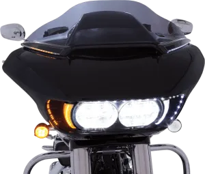 Ciro 11051 Horizon LED Windshield Trim - Black LED