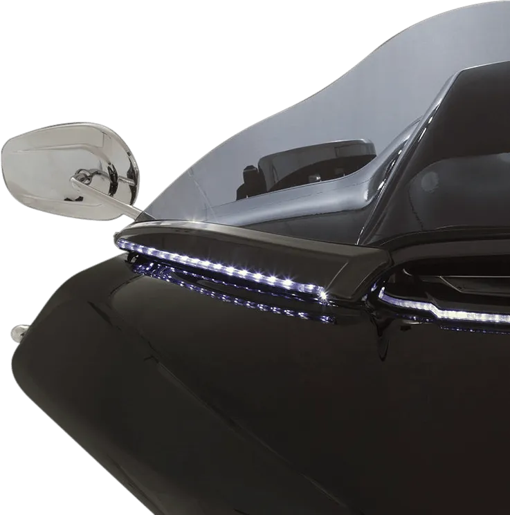 Ciro 11051 Horizon LED Windshield Trim - Black LED