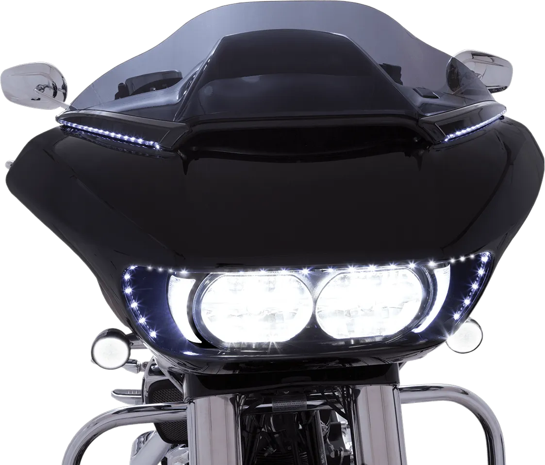 Ciro 11051 Horizon LED Windshield Trim - Black LED