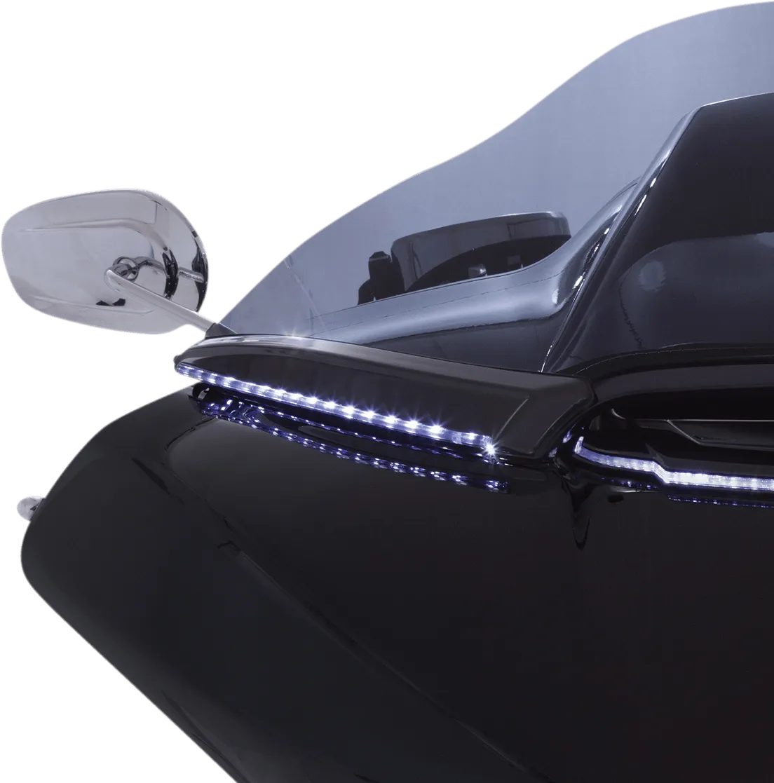 Ciro 11051 Horizon LED Windshield Trim - Black LED