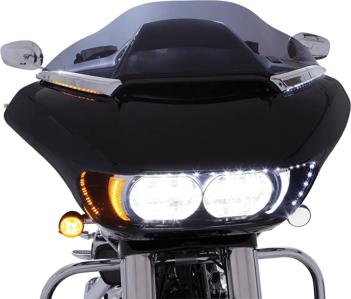 Ciro 11051 Horizon LED Windshield Trim - Black LED
