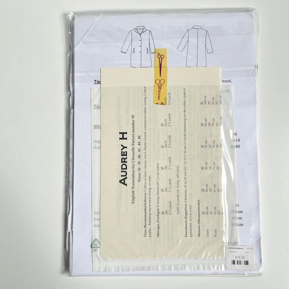 Citronille Patterns : Audrey H. Jacket