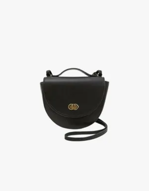 Clare V. Elodie Handbag in Black Veg