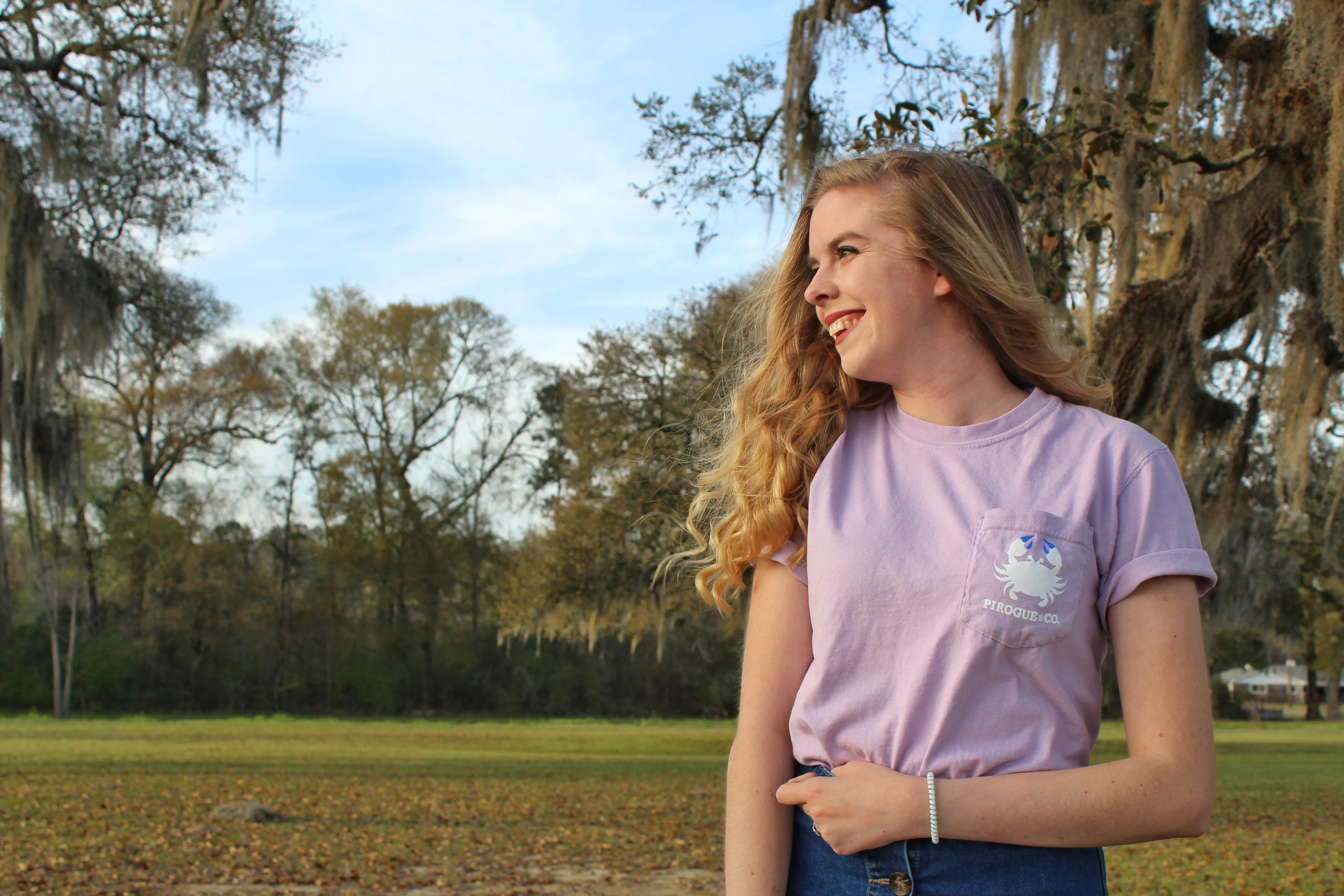 Classic Crab Tee | Iris Purple