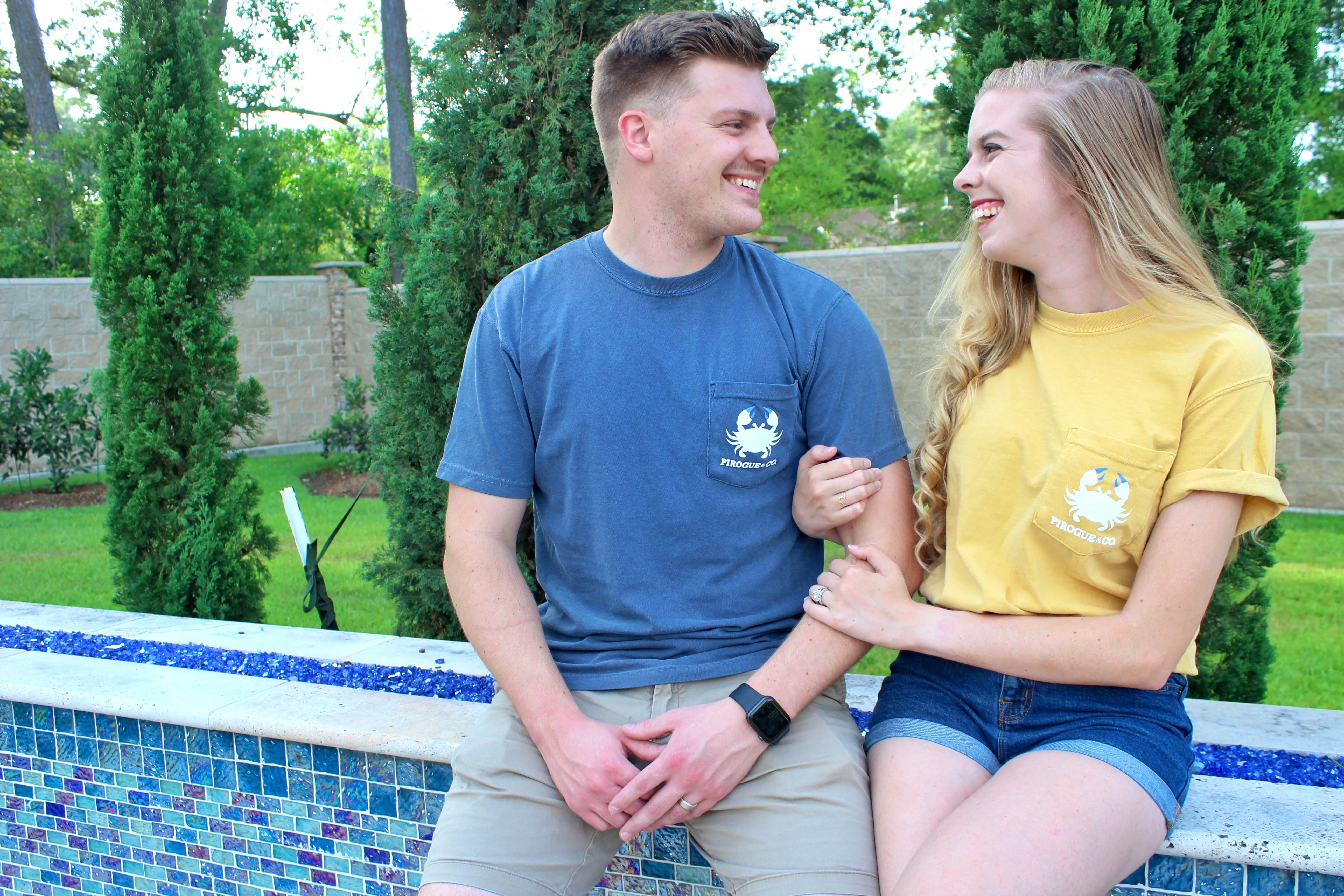 Classic Crab Tee | Pineapple Yellow
