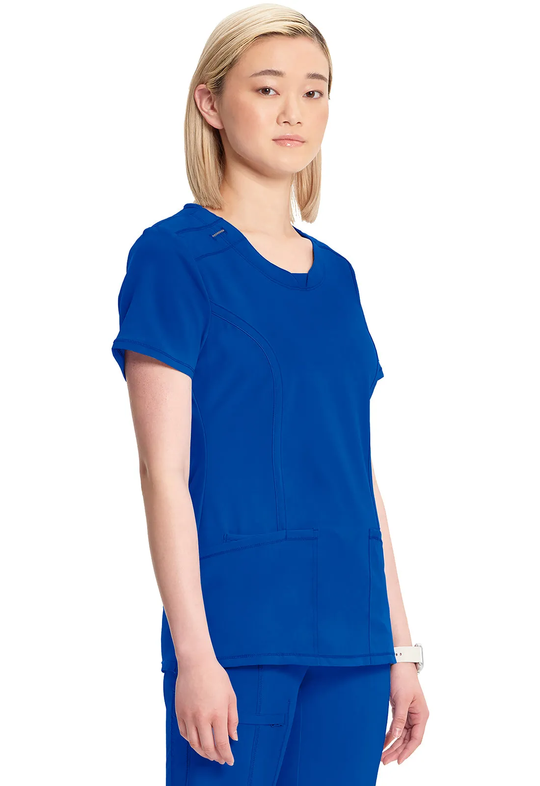 Classics 2624A Round Neck Top Galaxy Blue
