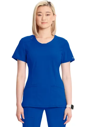 Classics 2624A Round Neck Top Galaxy Blue