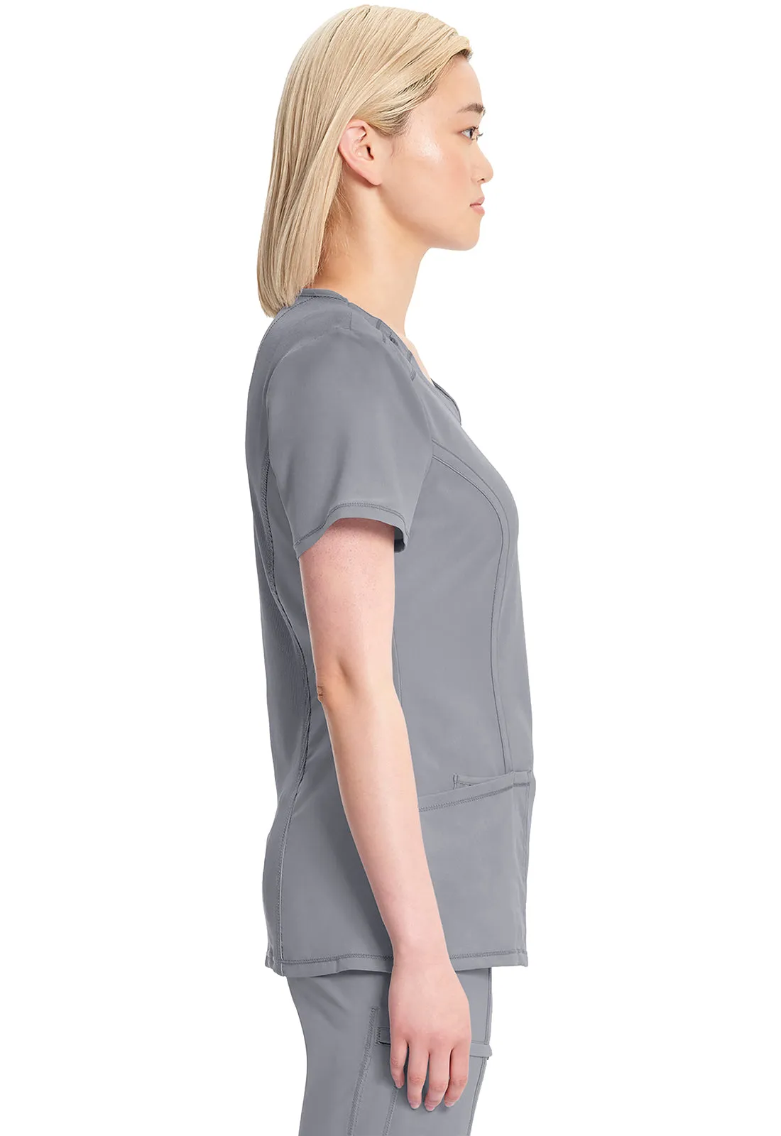 Classics 2624A Round Neck Top Grey