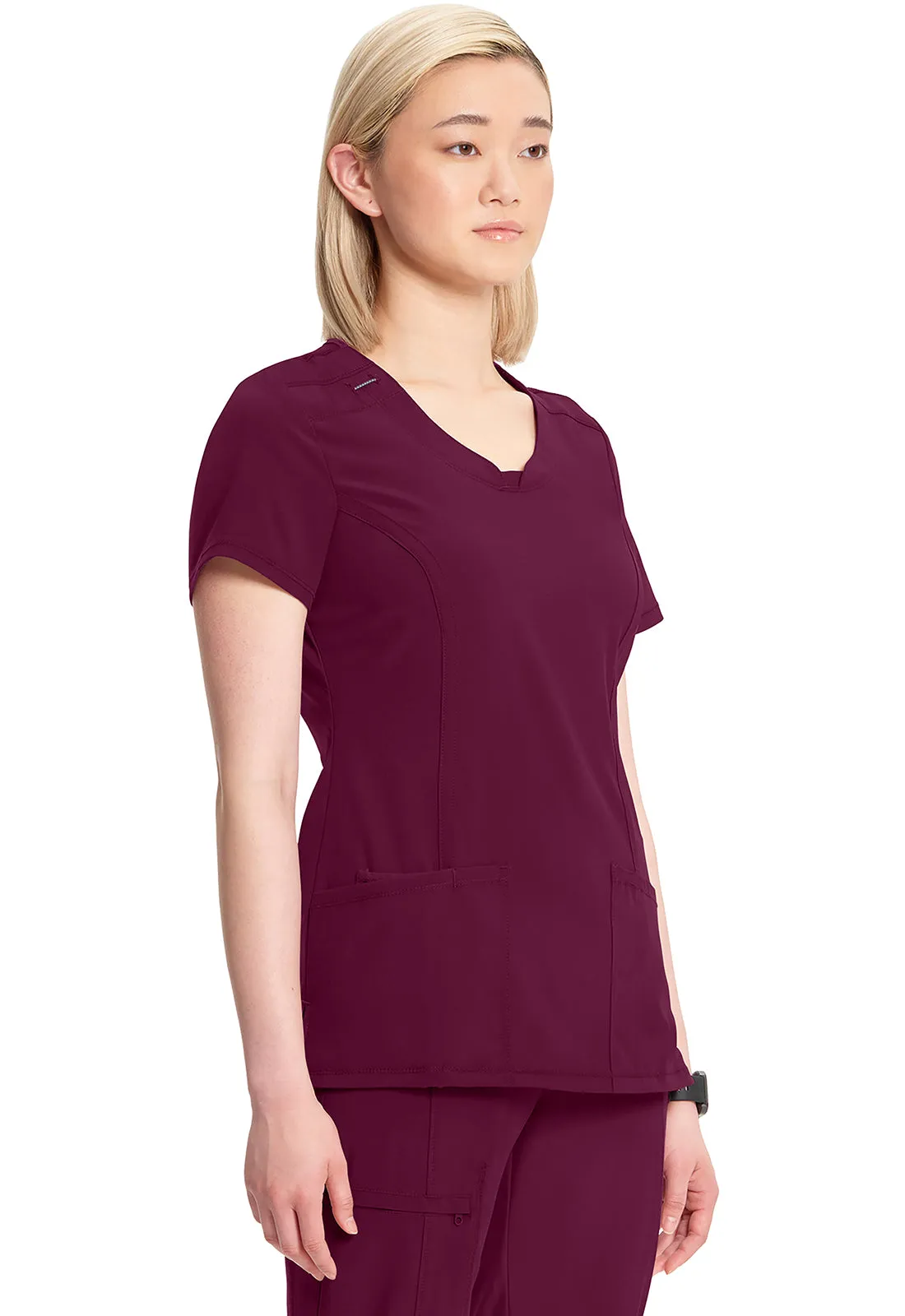 Classics 2624A Round Neck Top Wine