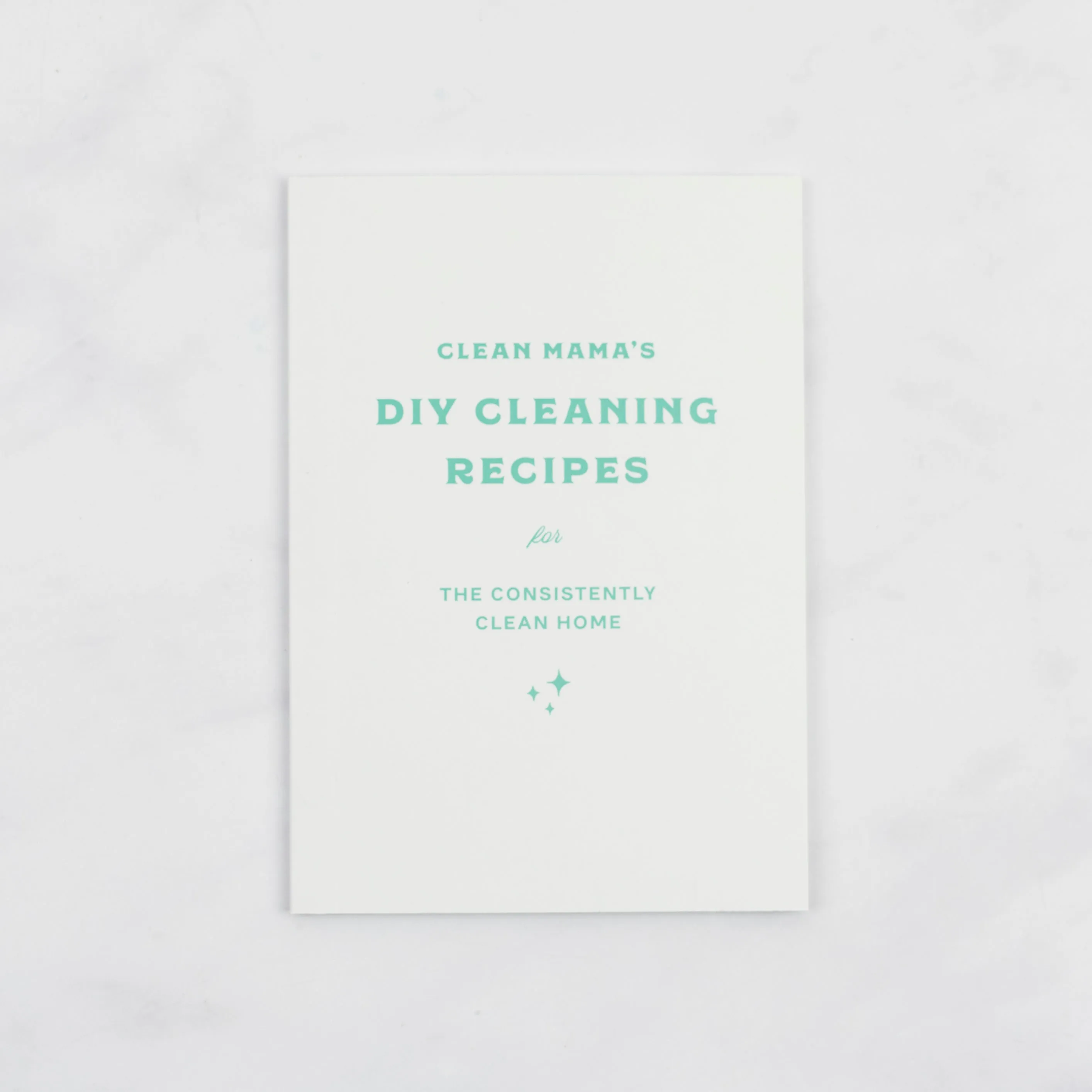 Clean Mama's DIY Cleaning Recipes Pocket Notebook
