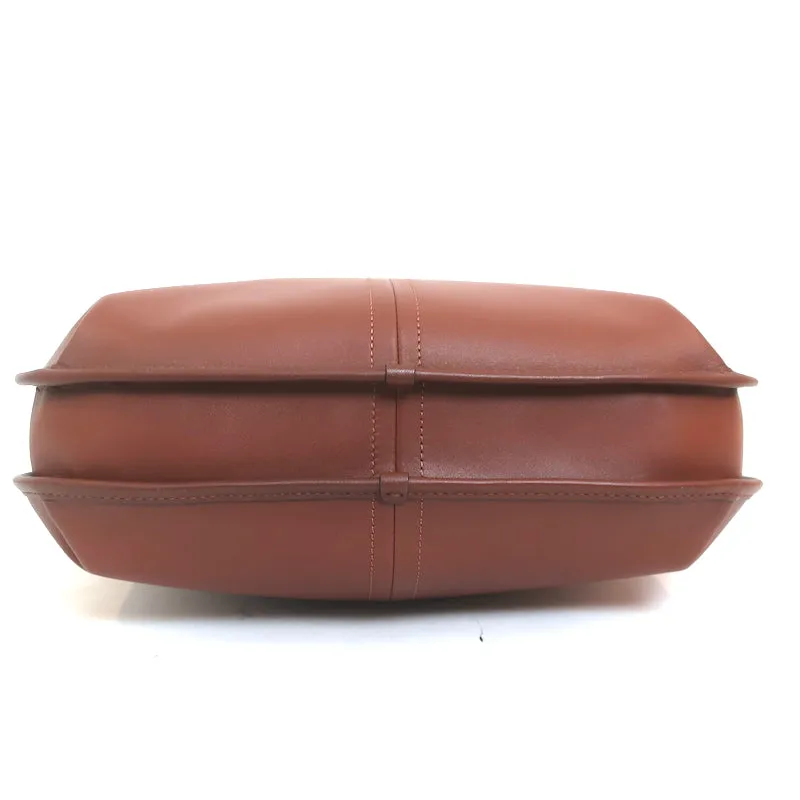COACH Ergo 33 Shoulder Bag Saddle Brown Leather Large Hobo NEW