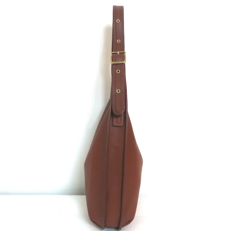 COACH Ergo 33 Shoulder Bag Saddle Brown Leather Large Hobo NEW