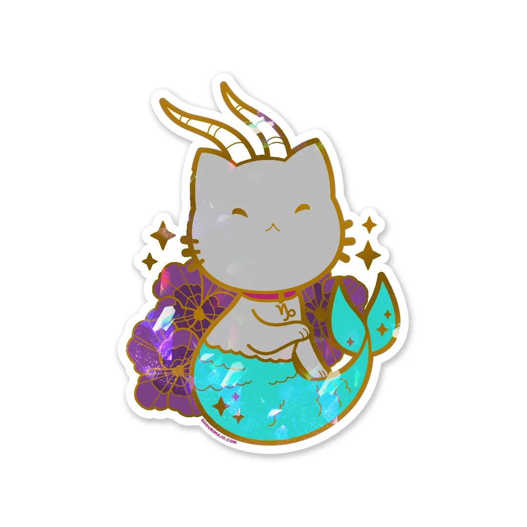Cosmeek Zodiac Kitties Sparkly Stickers