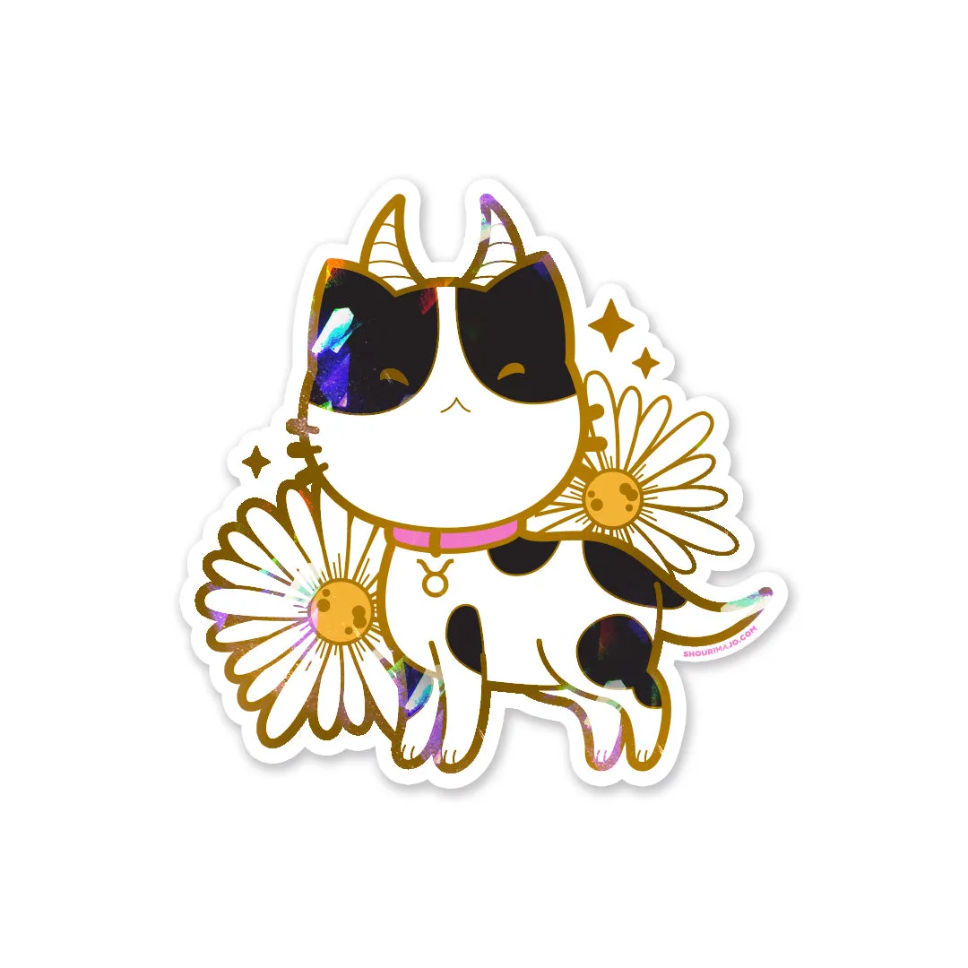 Cosmeek Zodiac Kitties Sparkly Stickers
