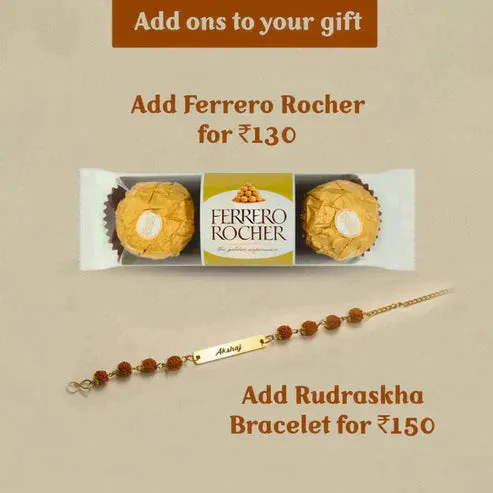 Customized Men's Decent 3 Pcs Gift Combo - Brown