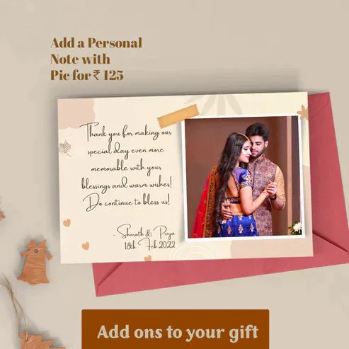 Customized Men's Decent 3 Pcs Gift Combo - Brown