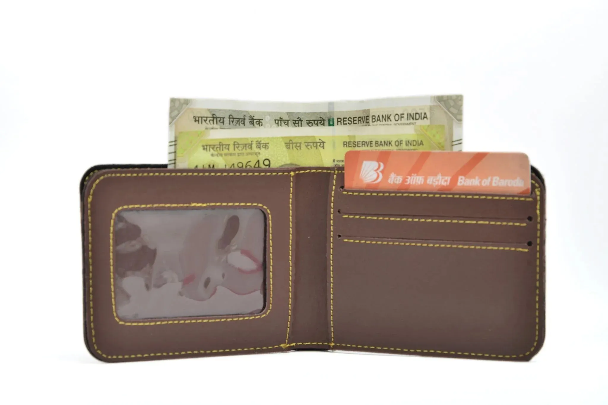 Customized Men's Decent 3 Pcs Gift Combo - Brown
