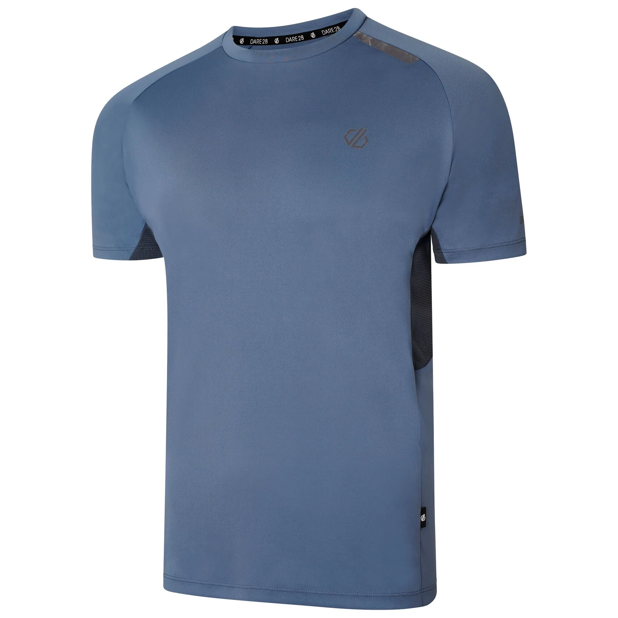 Dare 2b Men's Peerless II T-Shirt Stellar Blue Orion Grey