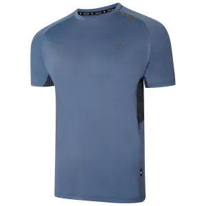 Dare 2b Men's Peerless II T-Shirt Stellar Blue Orion Grey