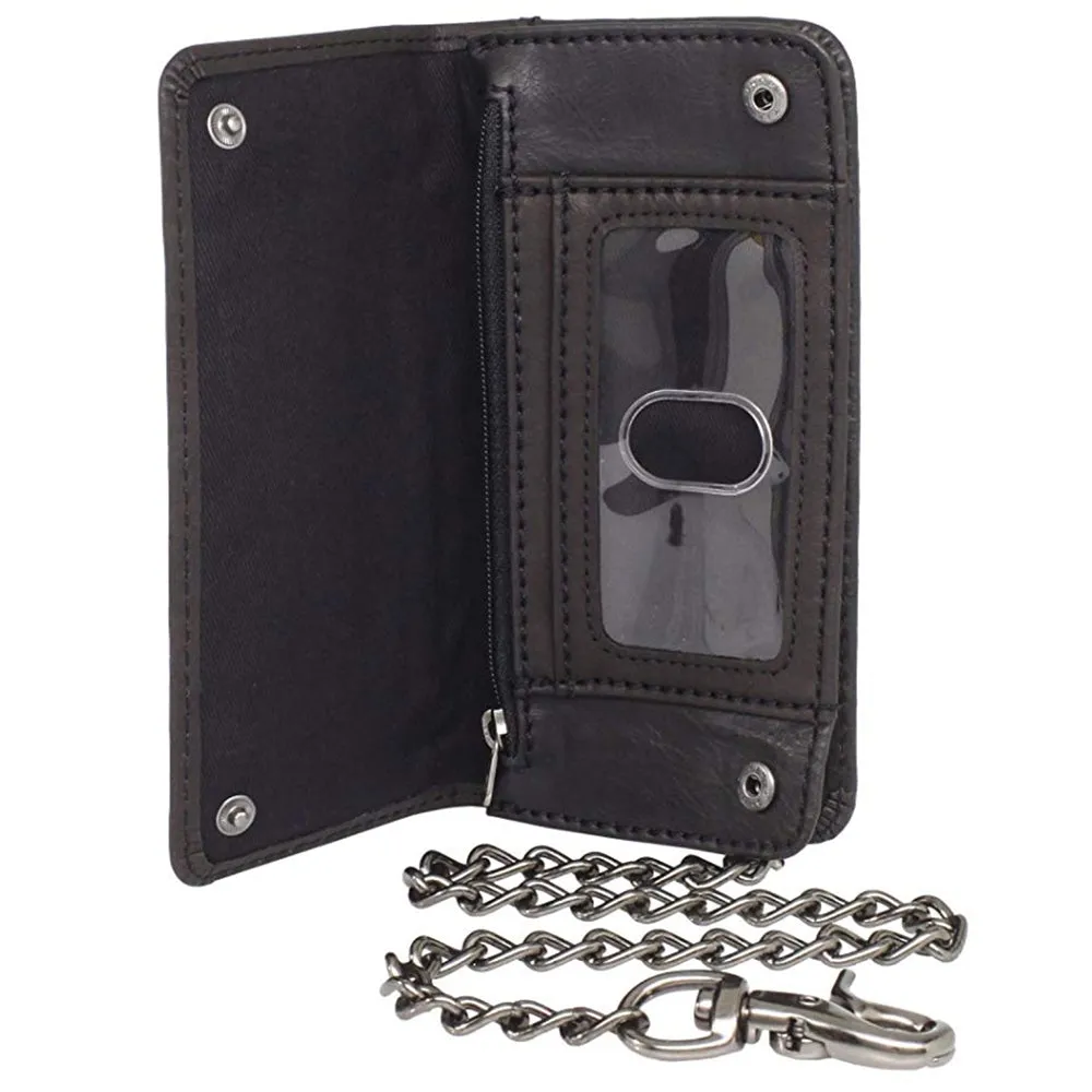Dickies - Trucker Wallet with Chain Black