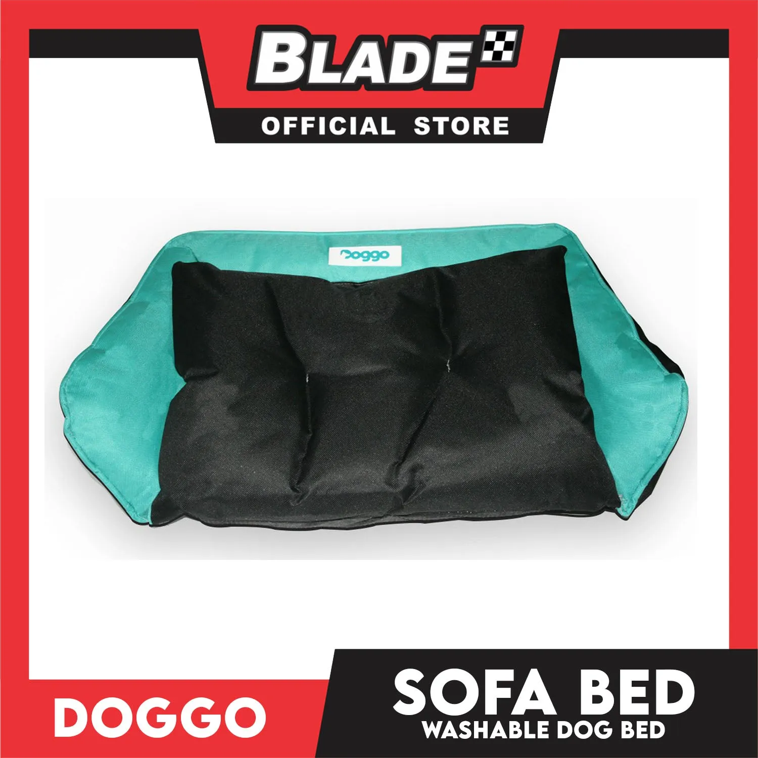 Doggo Sofa Bed (Small) Orthopedic Dog Beds and Calming Dog Beds