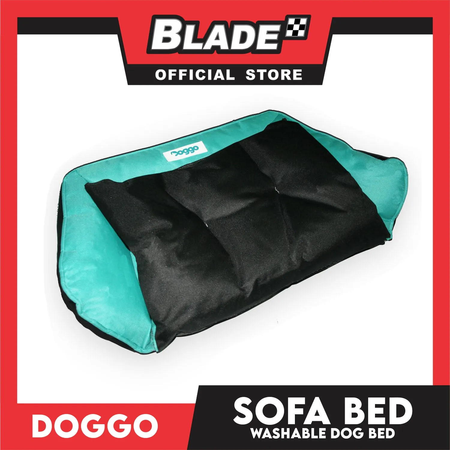 Doggo Sofa Bed (Small) Orthopedic Dog Beds and Calming Dog Beds