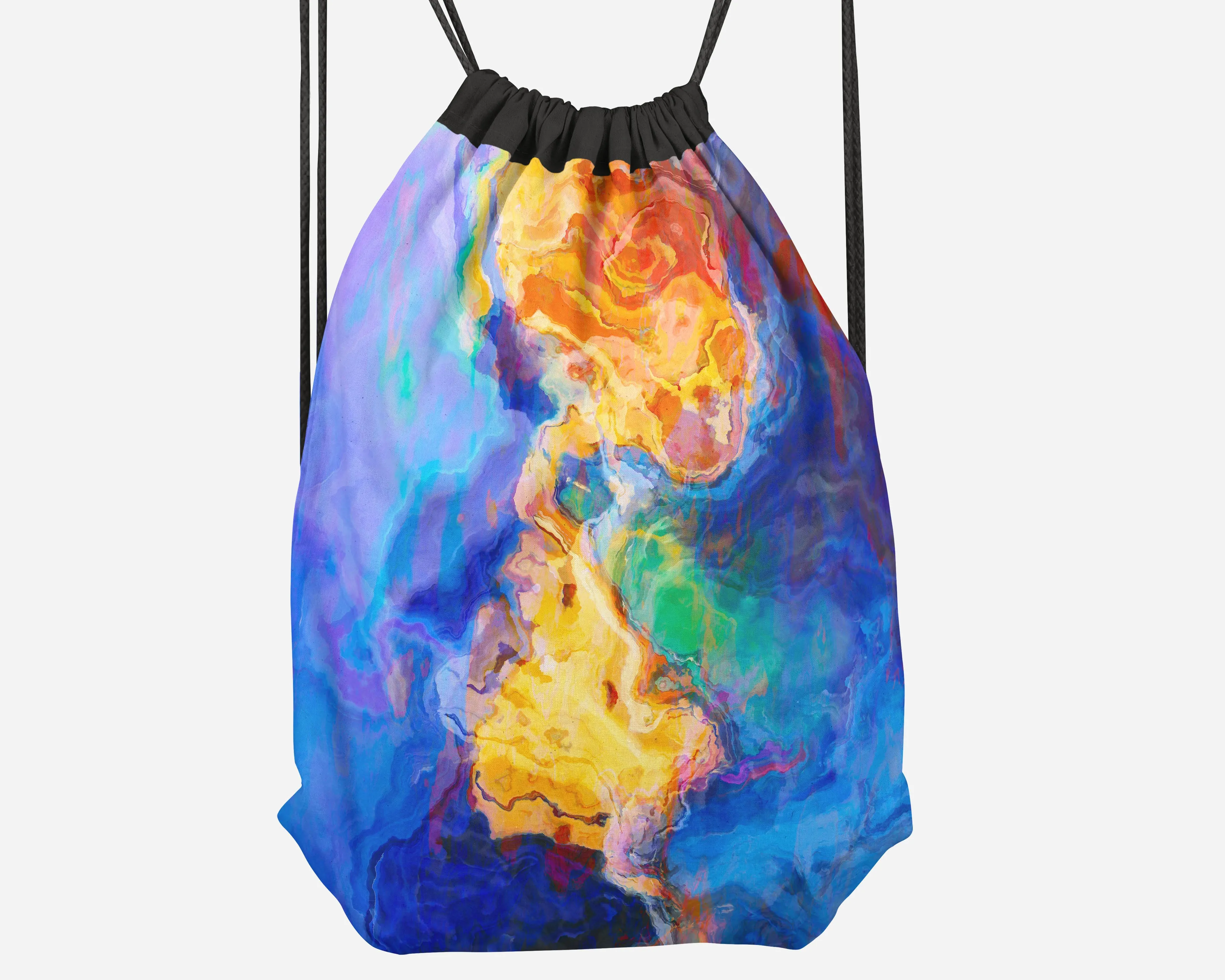 Drawstring Sling Bag, Primordial Soup