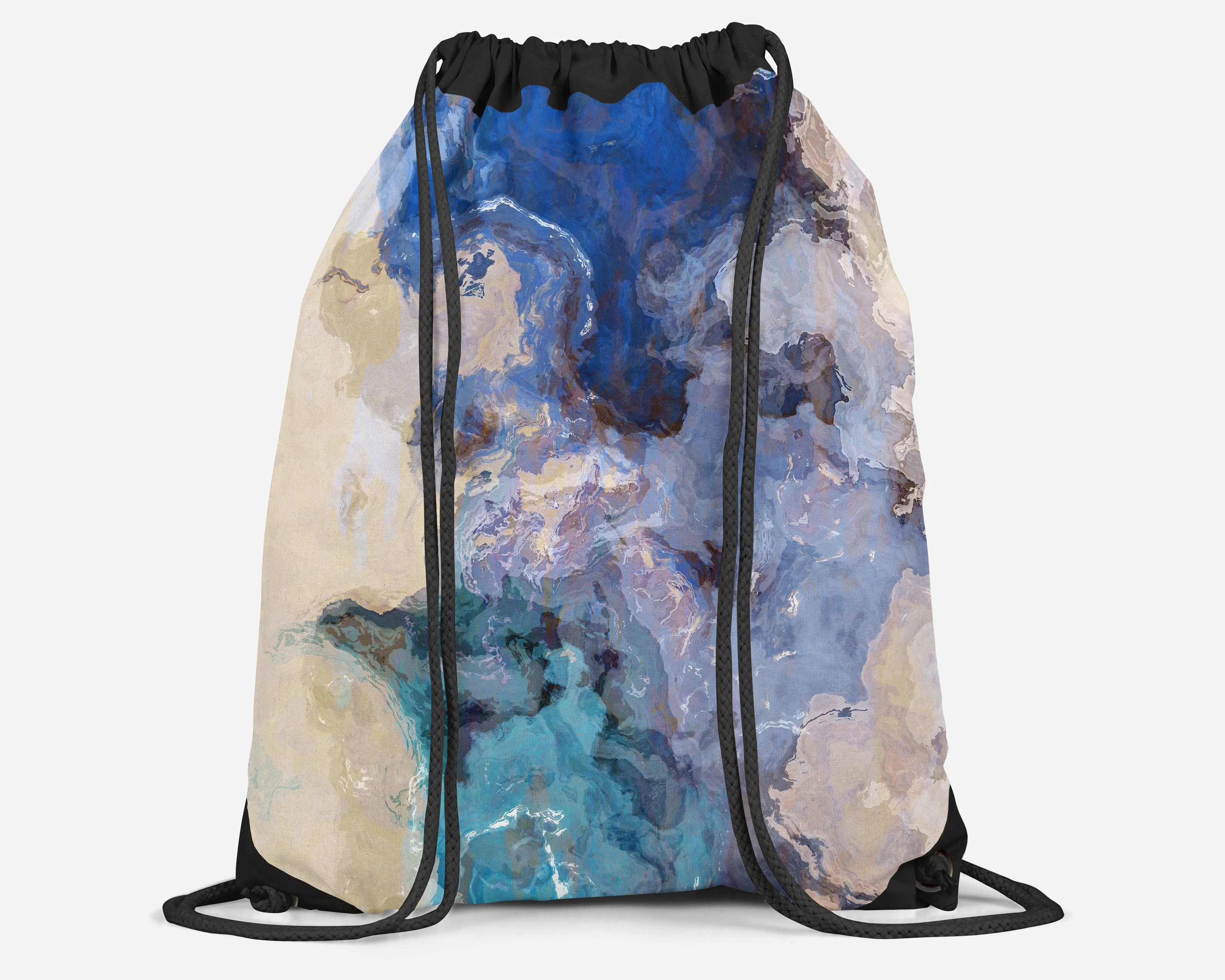 Drawstring Sling Bag, The Blues