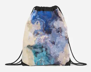 Drawstring Sling Bag, The Blues