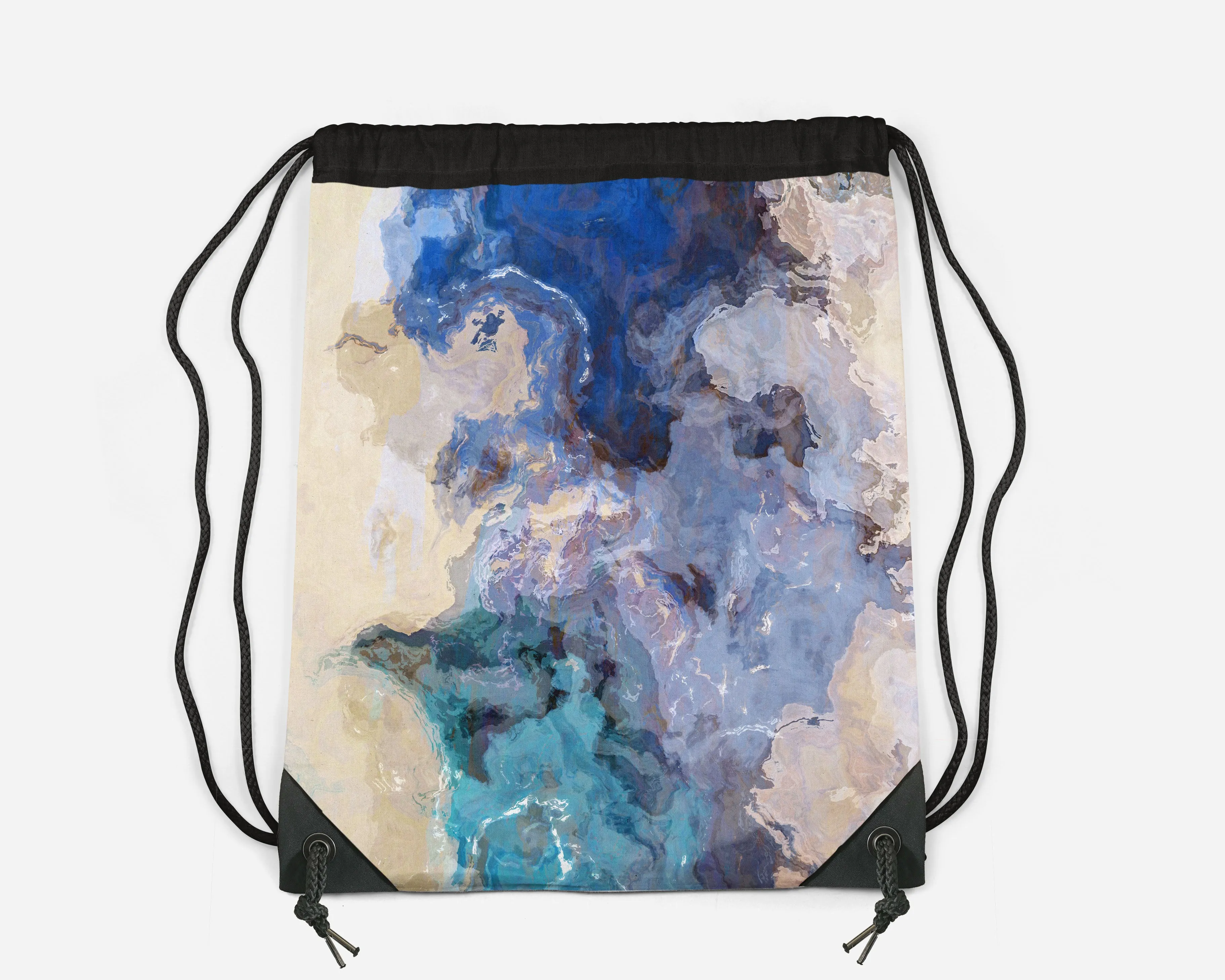 Drawstring Sling Bag, The Blues