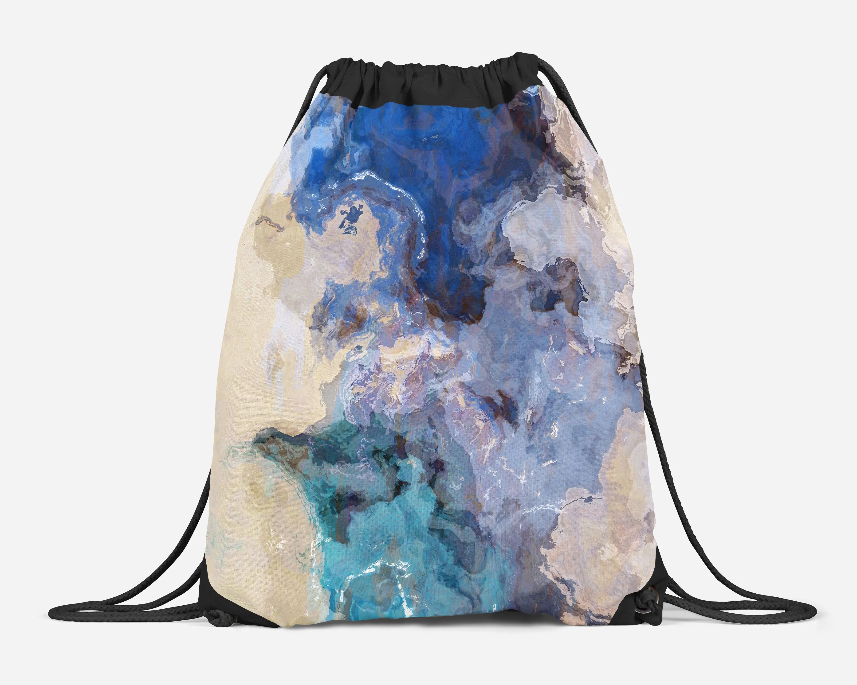 Drawstring Sling Bag, The Blues