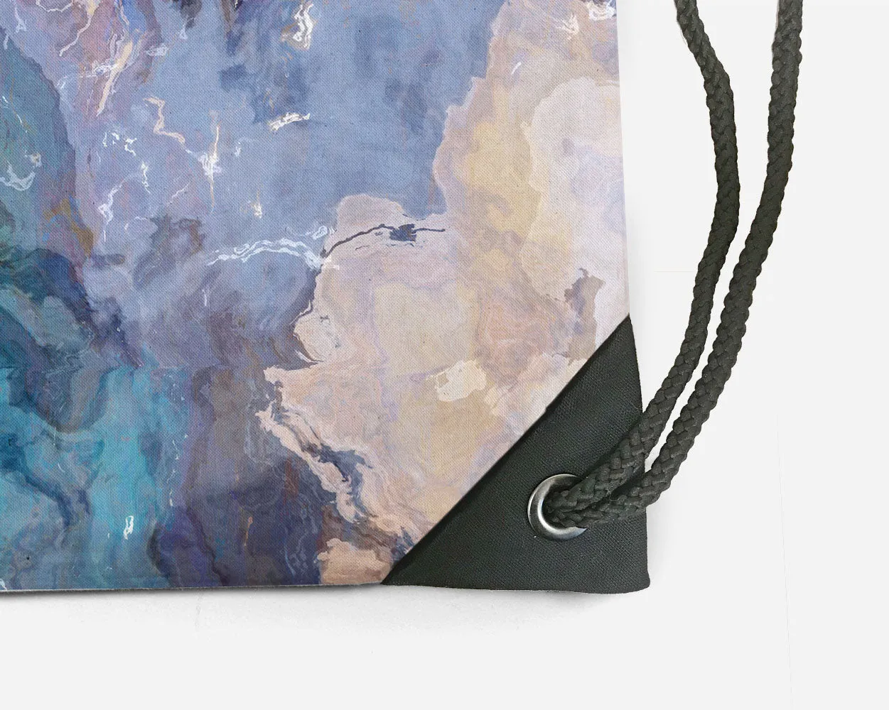 Drawstring Sling Bag, The Blues