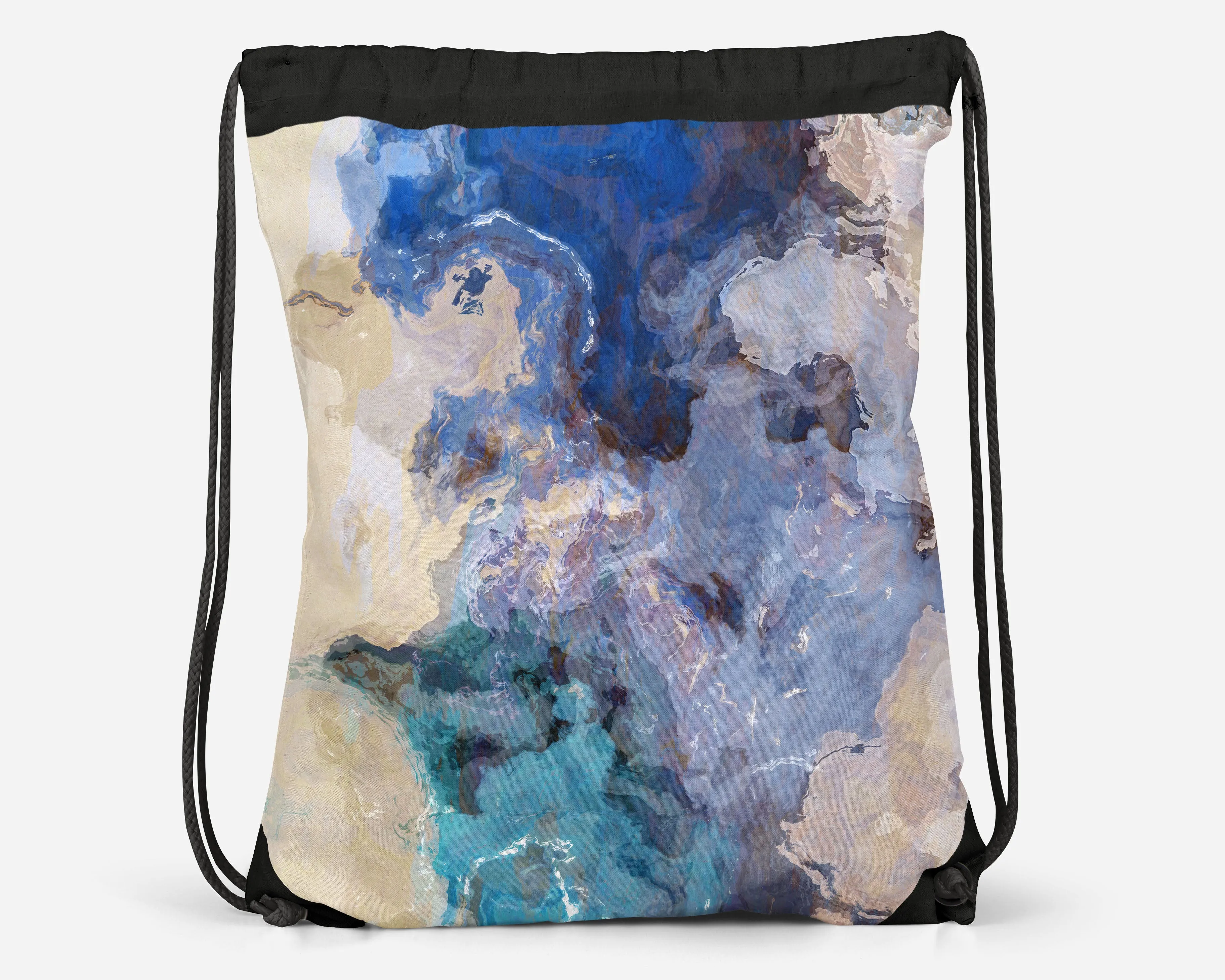 Drawstring Sling Bag, The Blues