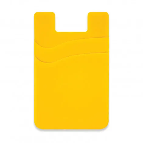 Dual Silicone Phone Wallet - Full Colour